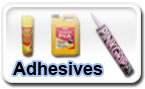 Adhesives.